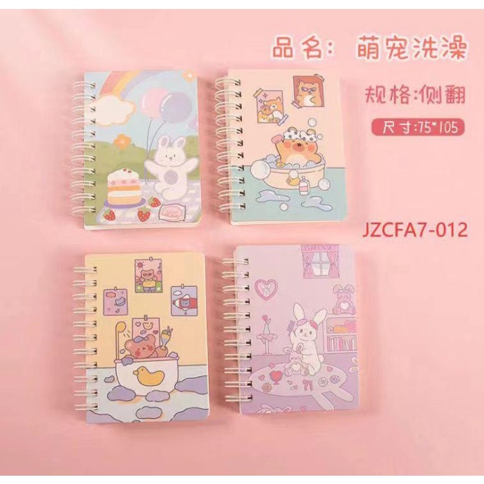 

memo notes ring motif animal activity satuan -ZIloNgSell