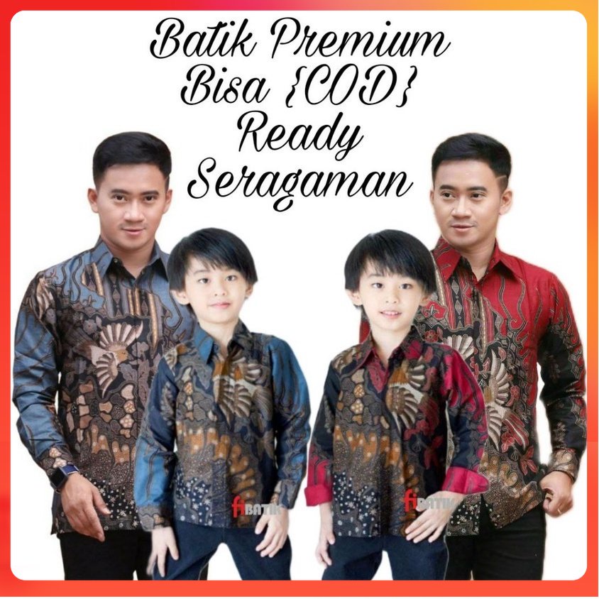 TERBARU Couple sweet || couple batik ayah dan Batik anak cowok BATIK UNGU Batik Terbaru Batik 2022 bn