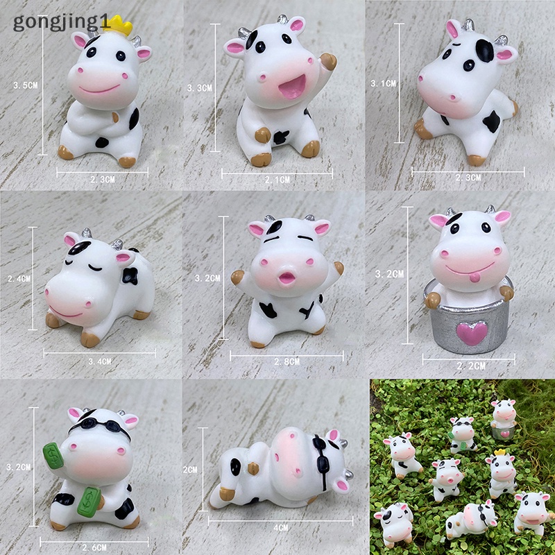 Ggg Year of the Ox DIY Miniatur Peri Taman Hiasan Dekorasi Pot Craft2021 ID