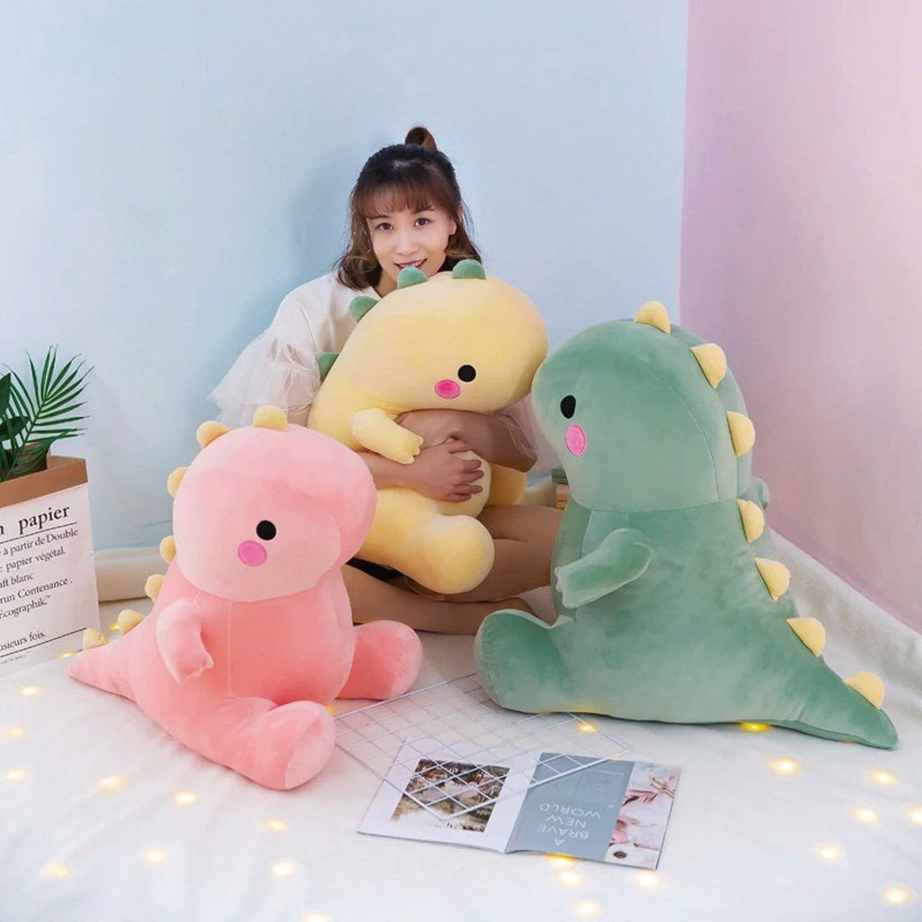 boneka dinosaurus jumbo boneka dino gemoy Boneka Karakter Dino Terbaru Halus Dan Empuk