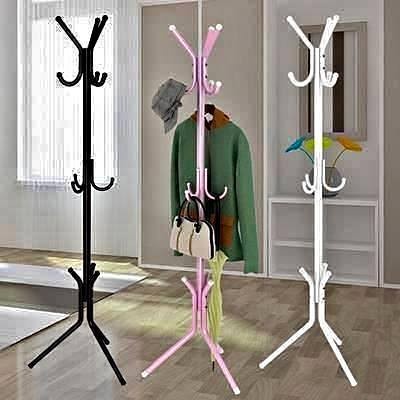 Stand Bag Hanger Gantungan Berdiri Jaket , Tas /  9 gantungan