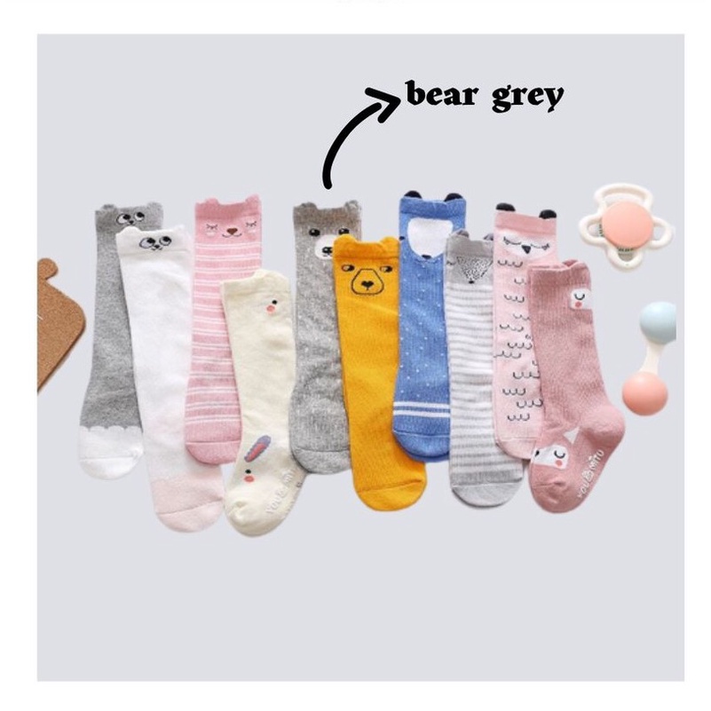 stoberi baby - FREEZY HI KAOS KAKI BAYI &amp; ANAK/ KAOS KAKI IMPORT/ MOTIF PANJANG ANTI NYAMUK 0-2 TAHUN