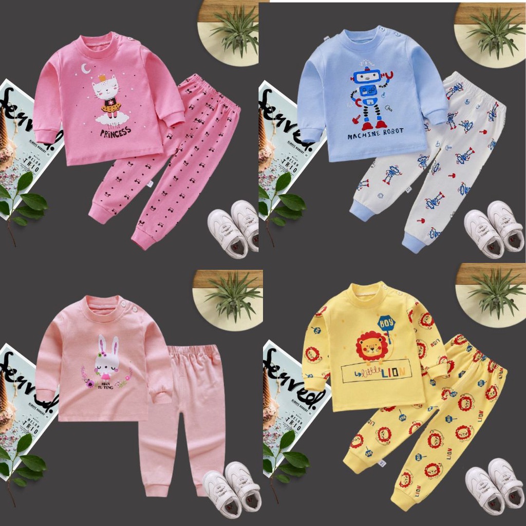 PUNCAK 3.3 stoberi baby - BAJU TIDUR BAYI IMPORT USIA 0 BULAN-3 TAHUN NEW3