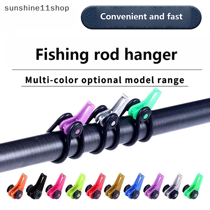 Sho Pengait Pancing Plastik Keeper Holder Lure Aksesoris Jig Hooks Safety Keeping Rod Pole Fish Tackle Alat Peralatan Memancing N