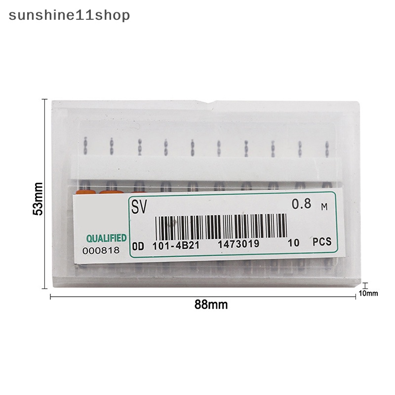 Sho 10pcs /Set 0.1mm-1.2mm Kualitas Tinggi Paduan Keras Papan Sirkuit Cetak PCB Carbide Micro Drill Bits Alat 0.1mm 1.2mm N