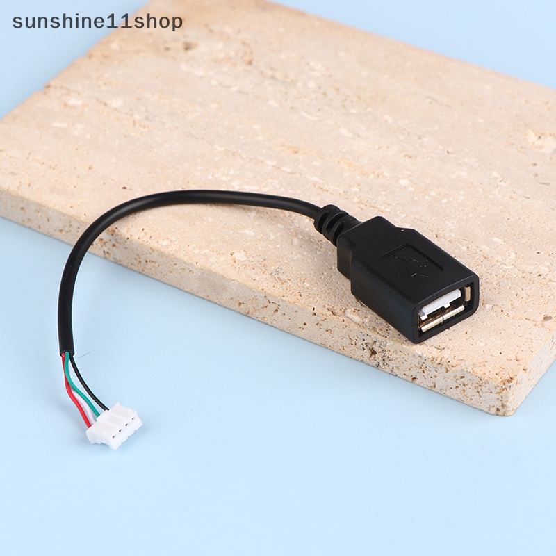 Sho 1Pc Kabel USB To 4P 4P Female To USB 2.0 Terminal Data Female/ Male Cable N