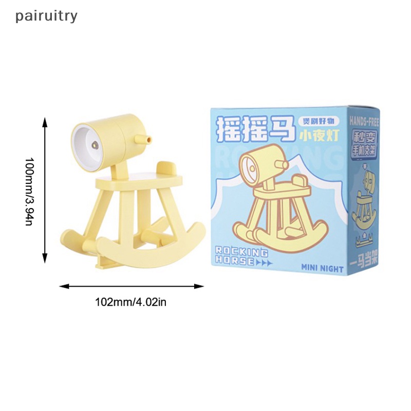 Prt Lampu Tidur LED Mini Desk Lamp Cute Lampu Suasana Meja Kamar Anak Decor Light PRT