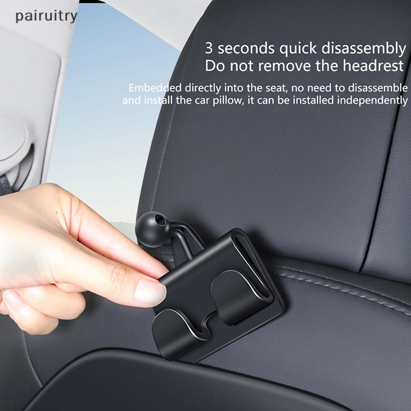 Prt 1Pc Untuk Tesla Model 3y Dudukan Belakang Phone Holder Hook Putar 360derajat Stand PRT