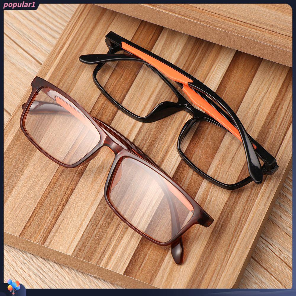 Populer Kacamata Presbyopia Kacamata Wanita &amp; Pria Eyeglasses Ultra-Light Magnifying Eyewear