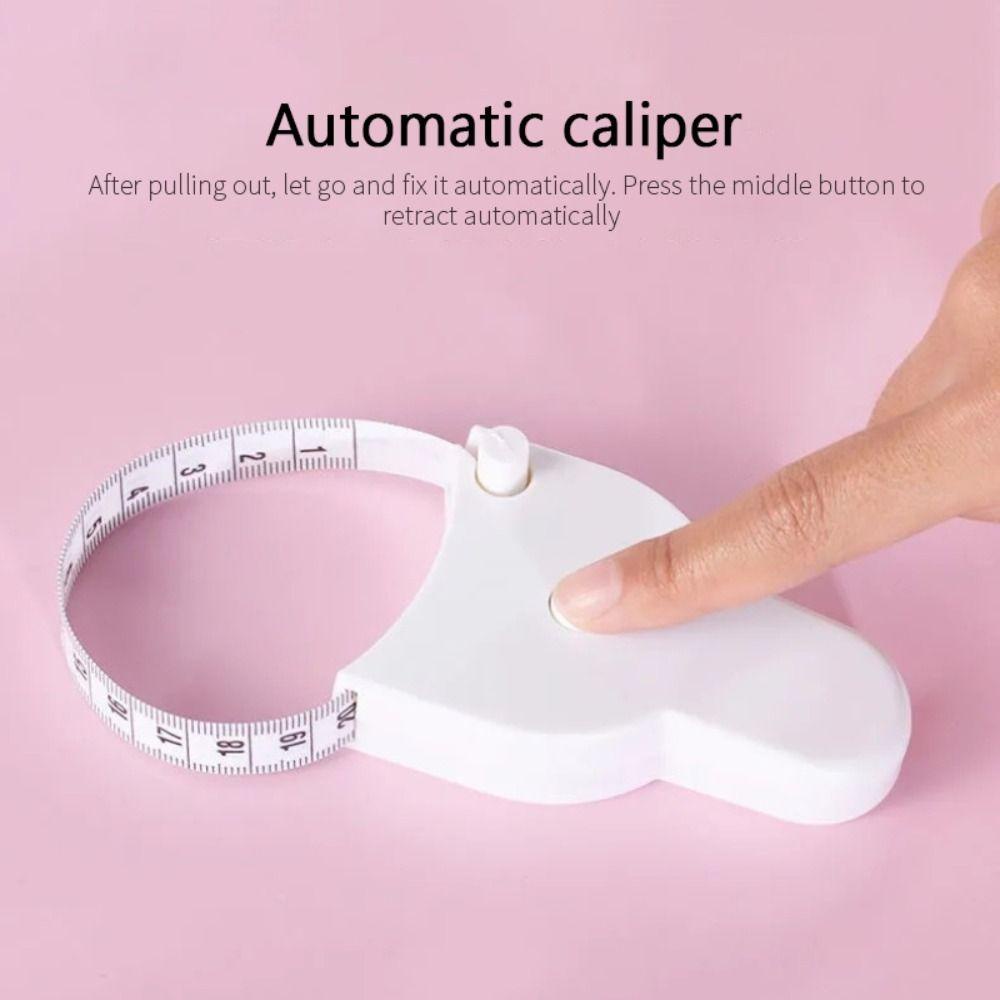 [Elegan] Tape Measure Jahit Tailor Soft Tape Film Pengencang Diri Untuk Pinggang Dada Kaki Pengukur Pita