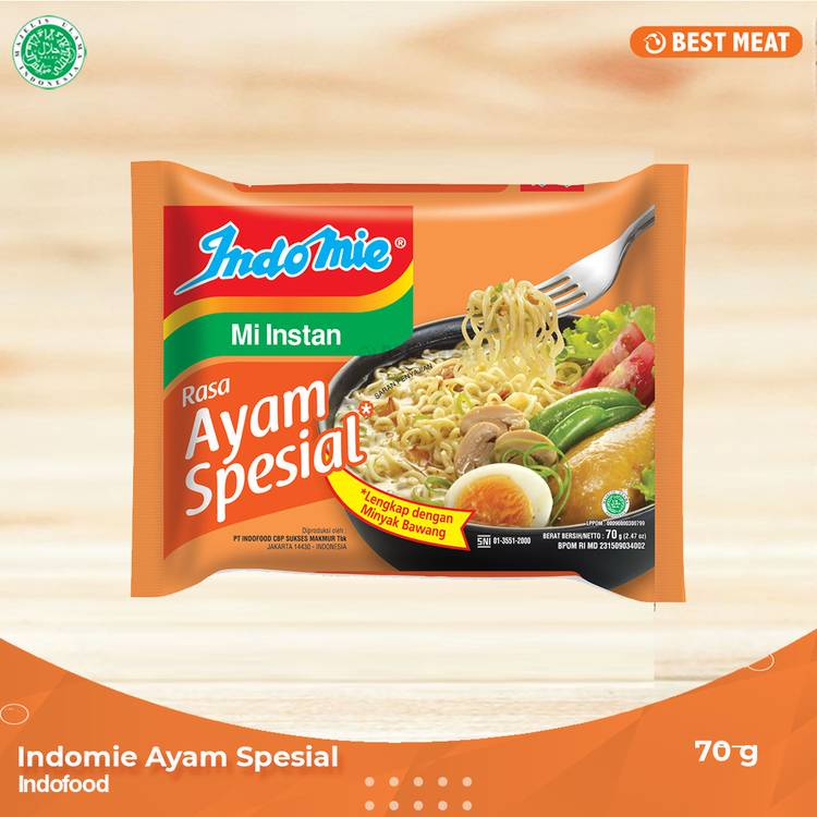 

INDOMIE RASA AYAM SPESIAL SATUAN - 1PCS