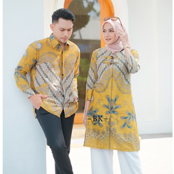 Batik couple pasangan modern premium | Batik couple pria dan wanita premium | Batik couple pasangan 