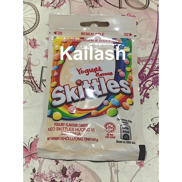 

Viral Realpict SKITTLES ORIGINAL 45 GRAM SOUR 40 GRAM IMPORT - YOGURT 40 GR