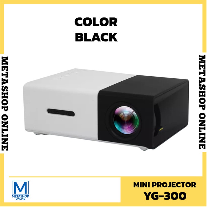 Mini Projector YG300 LED Proyektor YG-300 - Kuning