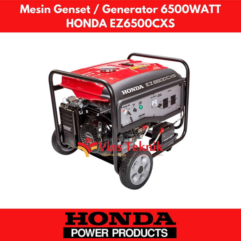 HONDA EZ 6500 CXS mesin genset bensin generator gasoline EZ6500CXS