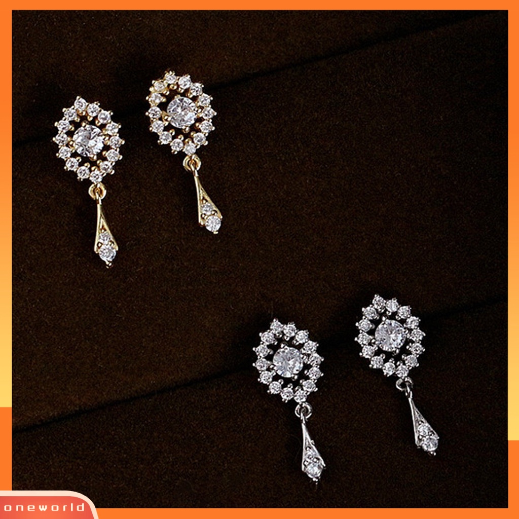 [WOD] 1pasang Wanita Menjuntai Anting Berongga Keluar Rumbai Aksesori Vintage Kilau Terang Drop Earrings Untuk Pakaian Sehari-Hari