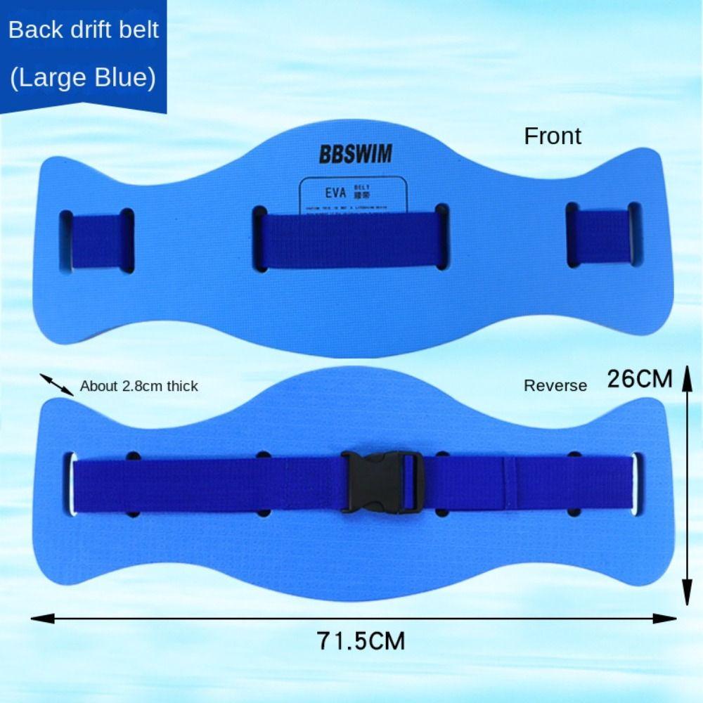 Lanfy Swim Floating Belt Inflatable Safety Training Belajar Berenang Berenang Ban Pinggang Anak Punggung Drift Assisted Swimming Waistband Swiming