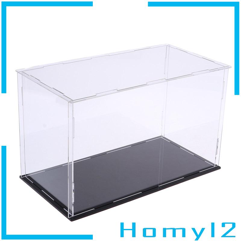 [HOMYL2] Etalase Akrilik Anti Debu 50cmx25cmx15cm Untuk Mainan Model Action Figure