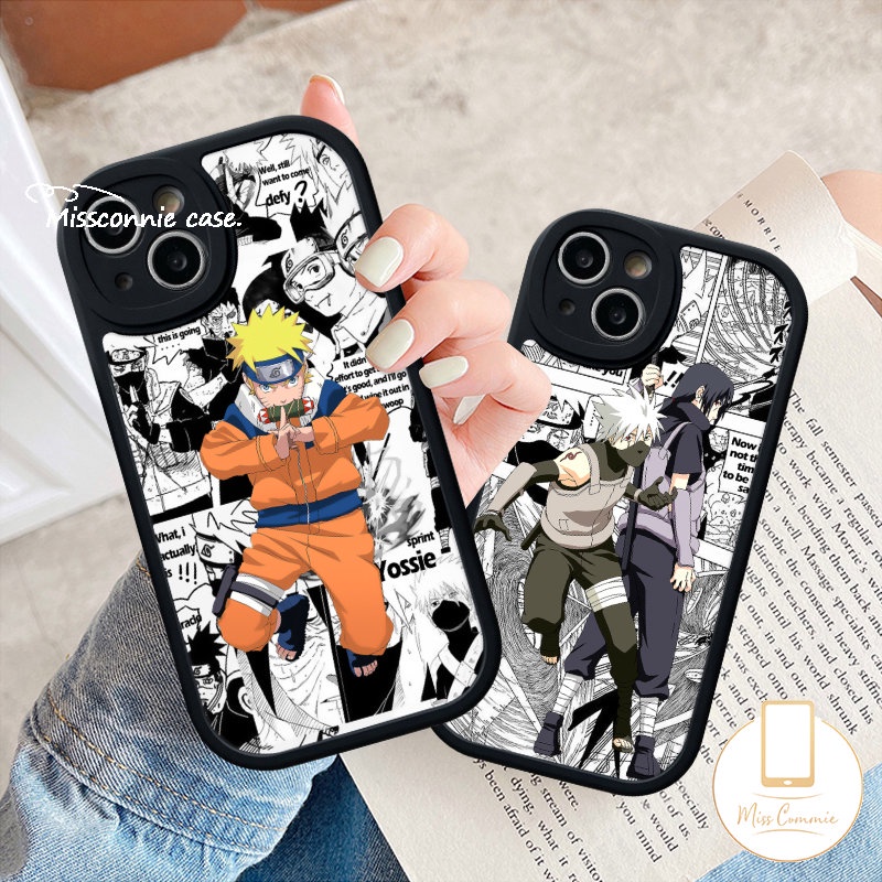 Untuk Redmi 9A A1 9T 9 10 10A 10C 9C A1+ POCO X3 NFC Pro K40s F4 M3 Mi 11T Pro Redmi Note 11 8 10s 11s 9 9s 10 11Pro 10Pro Max Cute Hokage Uzumaki Naruto Anime Soft Tpu Sarung Kartun