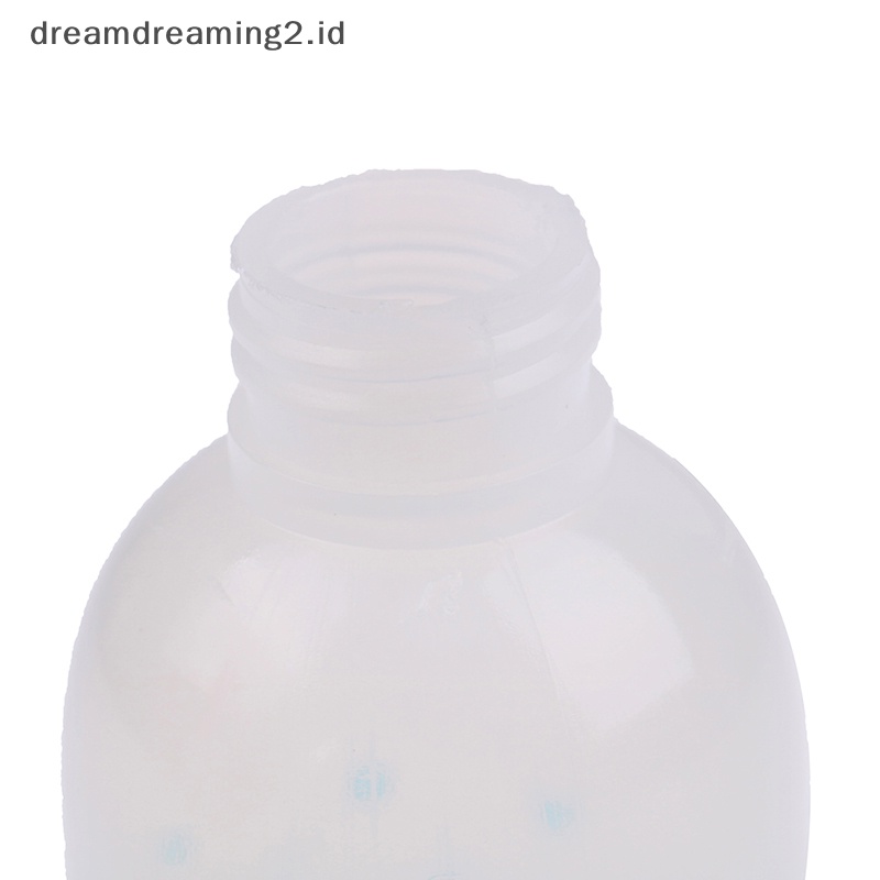 (drea) Aplikator Botol Shampo Pewarna Rambut Bahan Plastik 200ml Dengan Styling Sikat Gradasi //