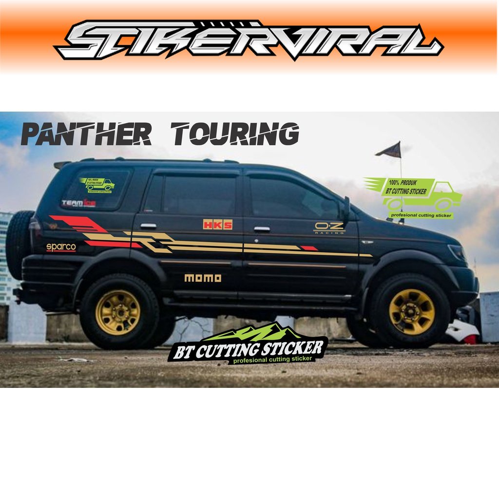 STICKER MOBIL ISUZU PANTHER TOURING STICKER PANTHER TOURING STIKER MOBIL PANTHER STICKER PANTHER