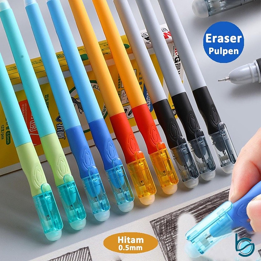 

Erasable Pen /Erasable GelPen/ Pulpen Bisa Dihapus Penulisan Halus - Best Stationary
