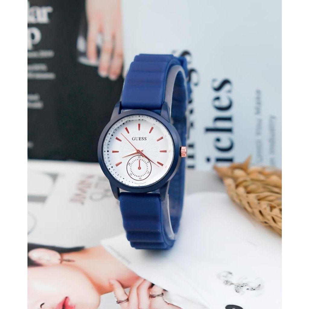 BAJ Jam Tangan Quartz Strap PU Analog Casual Gaya Retro Wanita &amp; Pria Ulzzang Watch Korean Fashion RM089