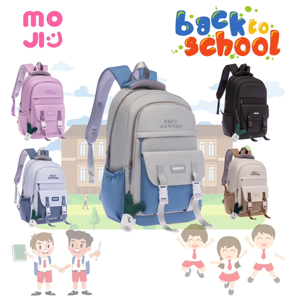 TAS SEKOLAH SD TK PAUD - Biru Muda