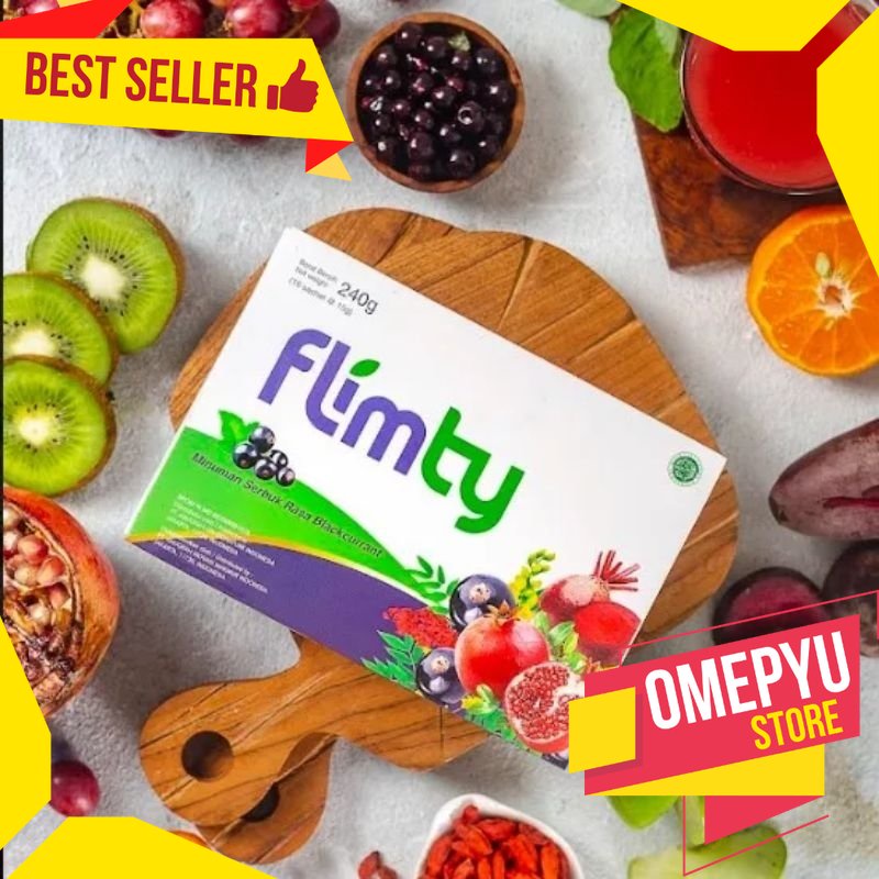 

Flimty Fiber Antidioksidan Rasa Blackcurrant 1 Box