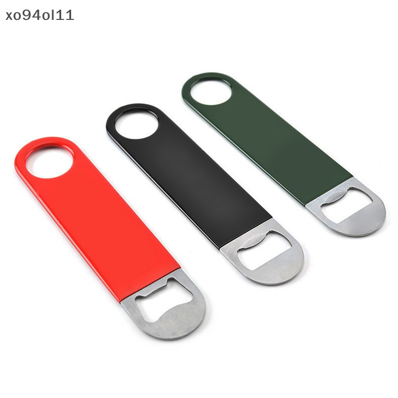 Xo Bartender Bottle Opener Pembuka Botol Bir Bahan Stainless Steel Lapis Karet OL