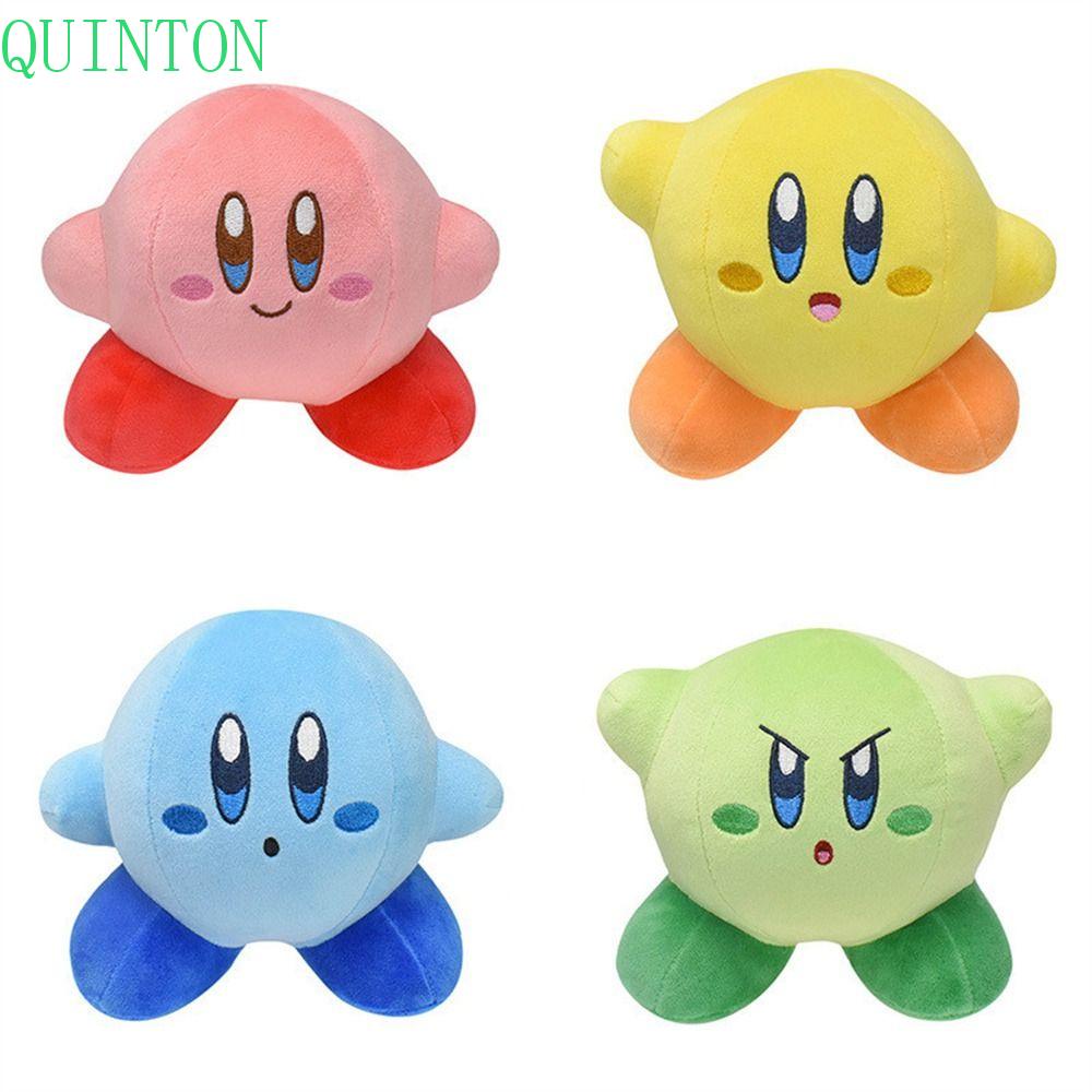 Quinton Star Kirby Plush Doll Kawaii Kartun Hadiah Ulang Tahun Natal Peluche Lembut Kirby Boneka Mainan