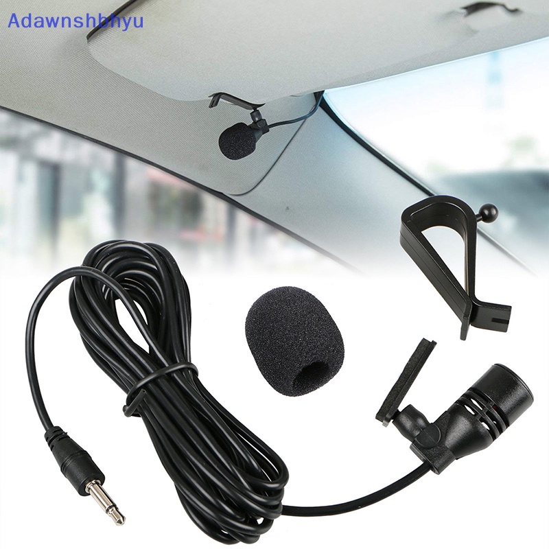 Adhyu 3.5mm Microphone Mobil Stereo/mono GPS Bluetooth Enabled Audio DVD Mic Eksternal ID