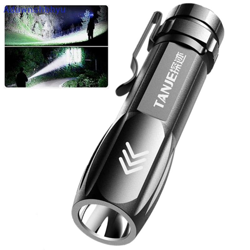 Adhyu Senter Mini USB Rechargeable Torch Camping Light Searchlight Untuk Camping ID