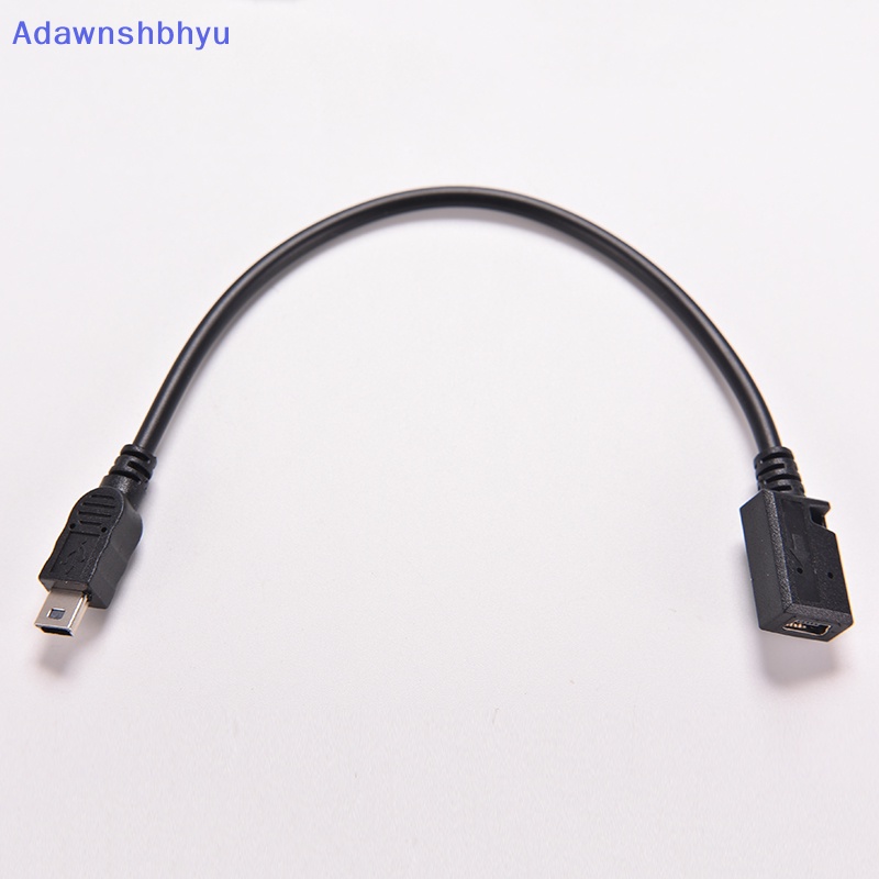 Adhyu Colokan MINI USB B 5pin male Ke female jack extension data adapter cord Kabel ID