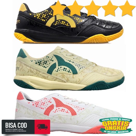 UKURAN SIZE 37 38 39 40 41 42 43 44 45 //(FREE KAOS KAKI) Sepatu Ortuseight JOGOSALA CRUSHER Futsal 