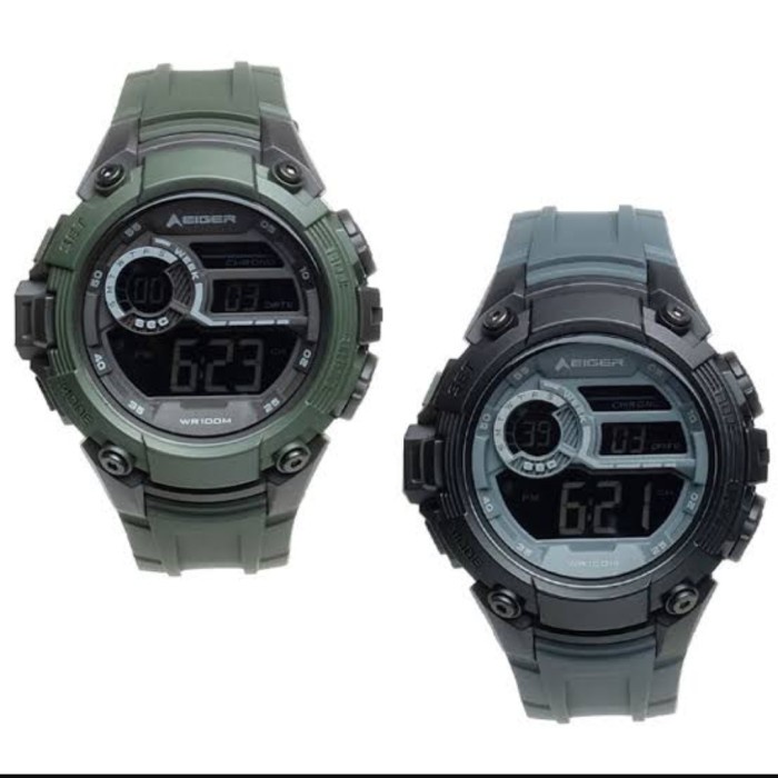 EIGER ORIGINAL CRESTON WATCH JAM TANGAN DIGITAL