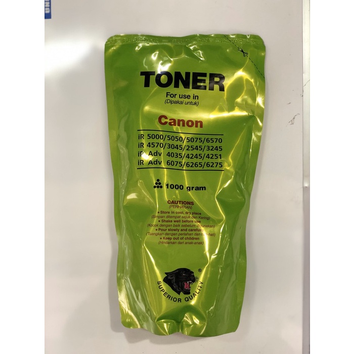 

Tinta fotocopy Toner Canon black panter & Superior Quality