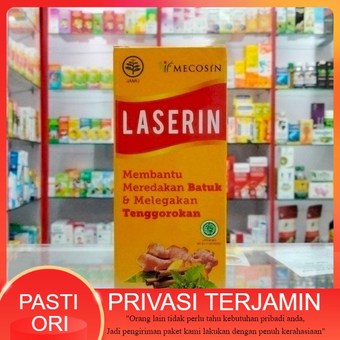 laserin obat batuk 60 ml /obat batuk herbal