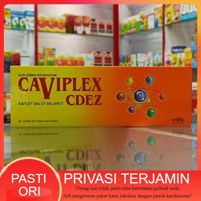Caviplex CDEZ Strip vitamin