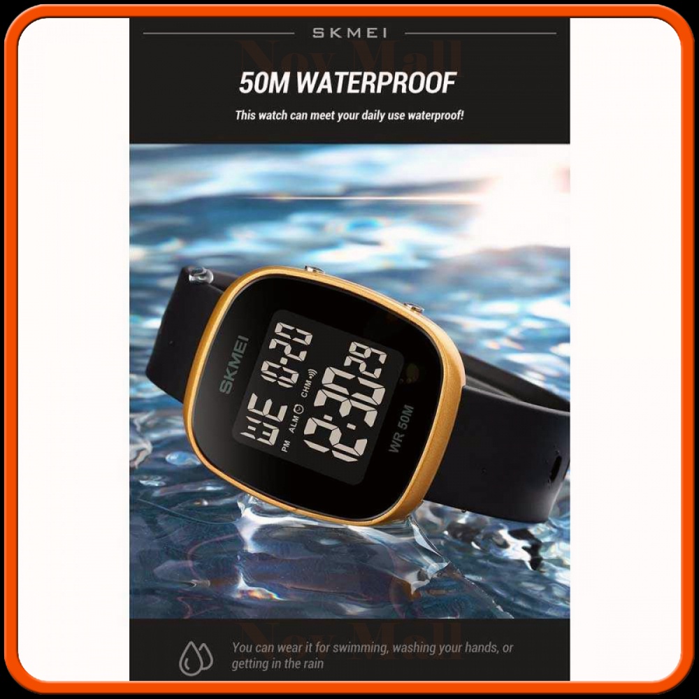 SKMEI Jam Tangan Digital Pria Strap Silicone - 1843