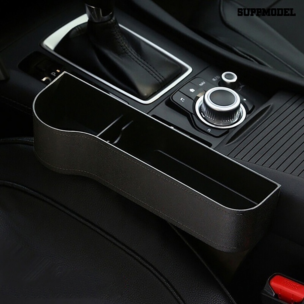 [SM]Kiri Kanan Auto Car Seat Celah Kotak Penyimpanan Plastik Cup Phone Holder Organizer