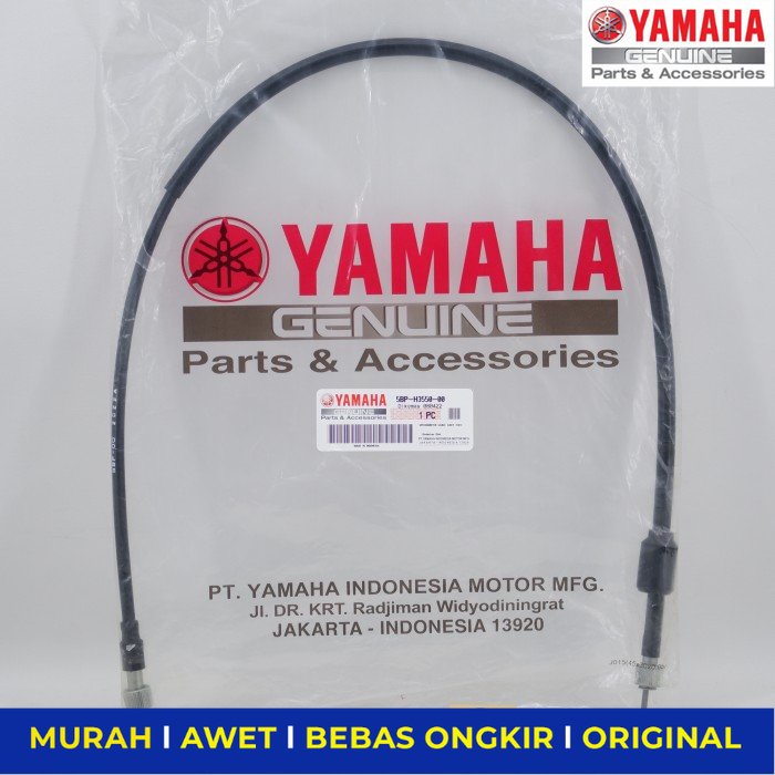 Kabel Kilometer Yamaha Scorpio Original - Sparepart Sperpart Spare Part Motor Onderdil Suku Cadang Y