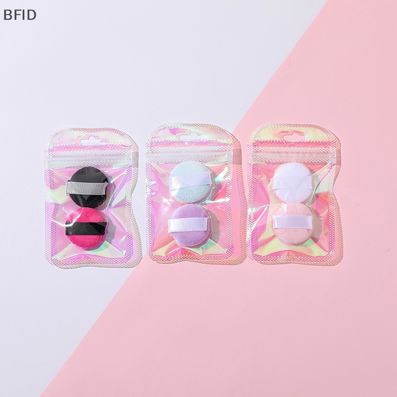 [BFID] 3/4/6pcs Mini Powder Puff Facial Beauty Foundation Makeup Sponge Alat Kosmetik [ID]