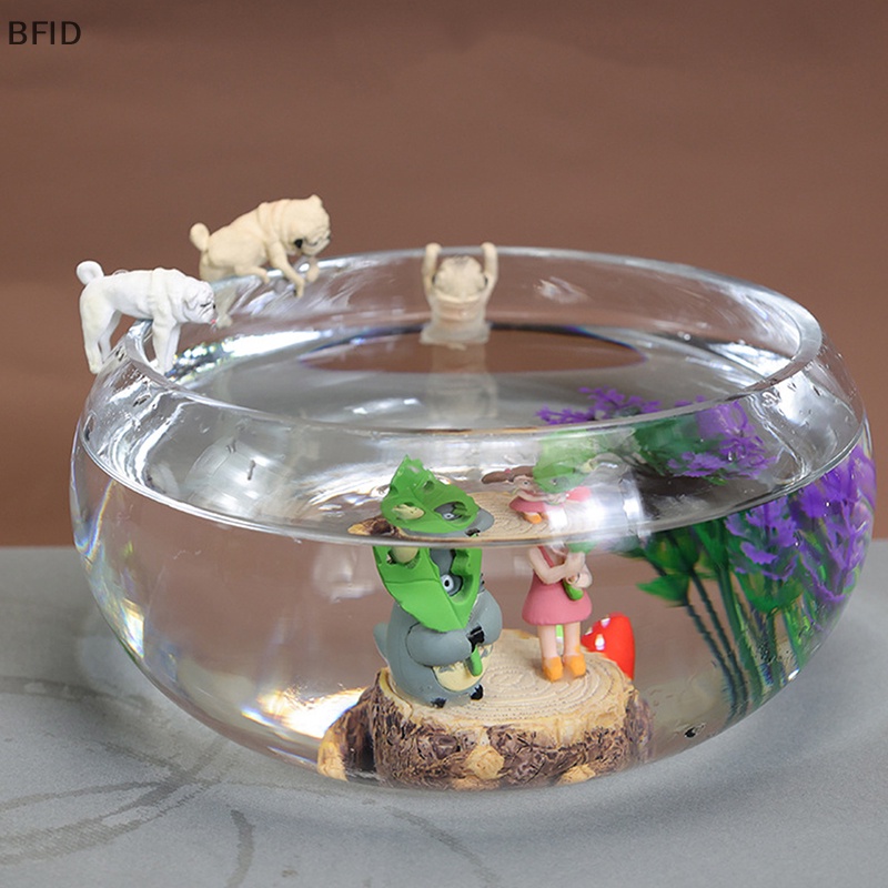 [BFID] Ornamen Anjing Kreatif Untuk Aquarium Ikan Simulasi Resin Kawaii Kartun Panjat Anjing Liontin Ikan Dinding Lansekap Dekorasi Untuk Rumah [ID]