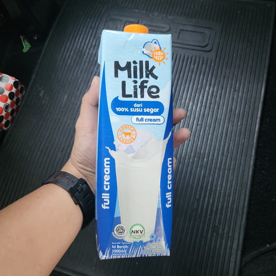 

SUSU UHT MILK LIFE MURAH/SUSU UHT MILK LIFE 1 LITER FULL CREAM 1 DUS ISI 12