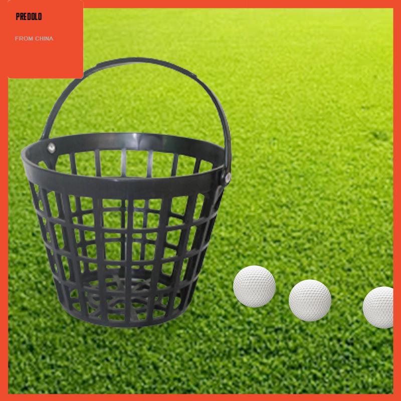 [Predolo] Golf Range Bucket Carrier Golf Ball Holder Portable Display Keranjang Bola Golf