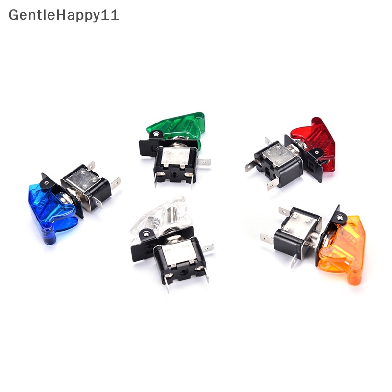 Gentlehappy New Universal 12V 20A Balap Mobil Kendaraan ON/OFF Lampu Rocker Toggle Switch Cover id