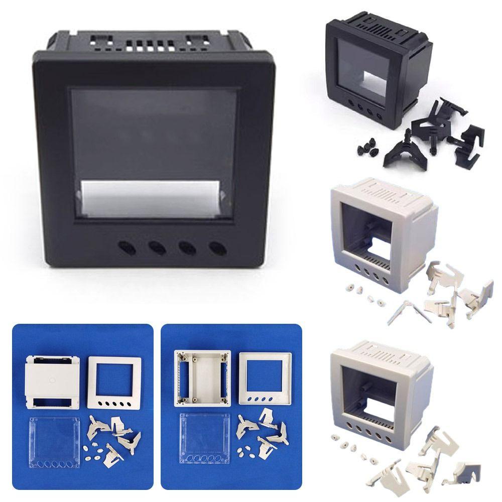 Populer Kotak Proyek Elektronik Putih Kualitas Tinggi Suhu Controller Case Bingkai Instrumen