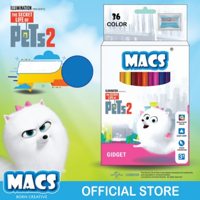 

MACS Pensil Gambar PETS2 36 Warna