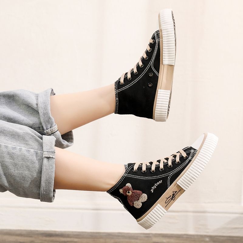 JILITU Sepatu Canvas  Import fashion trend korean  SW-18